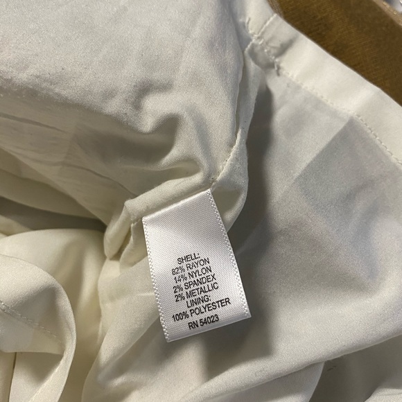 Banana Republic Gold Dress. SZ 14 - Picture 5 of 5